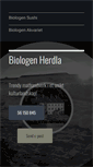 Mobile Screenshot of biologenherdla.no